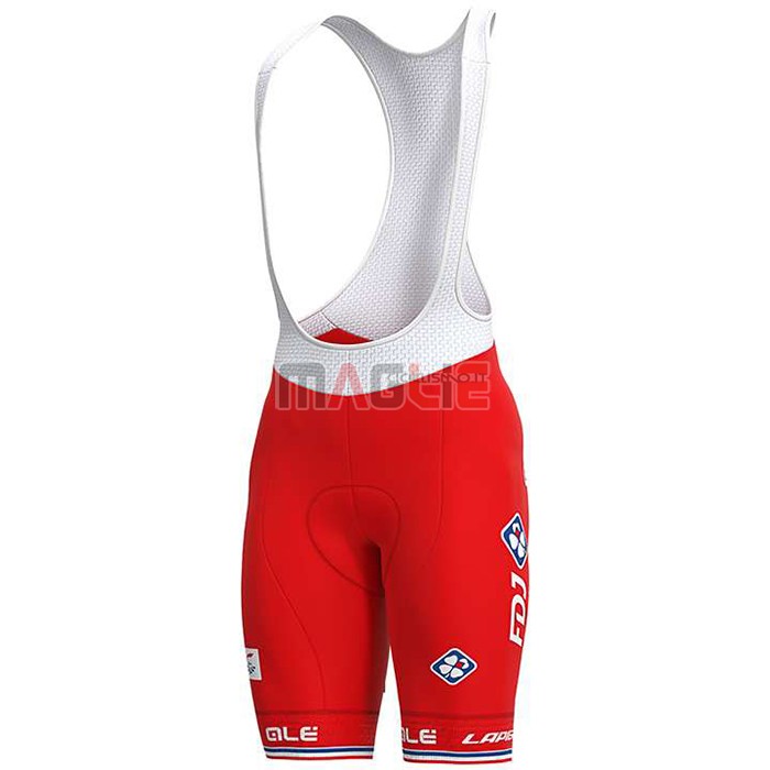 Maglia Groupama-FDJ Manica Corta 2020 Campione Francia